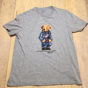 Grey Polo Bear by Ralph Lauren